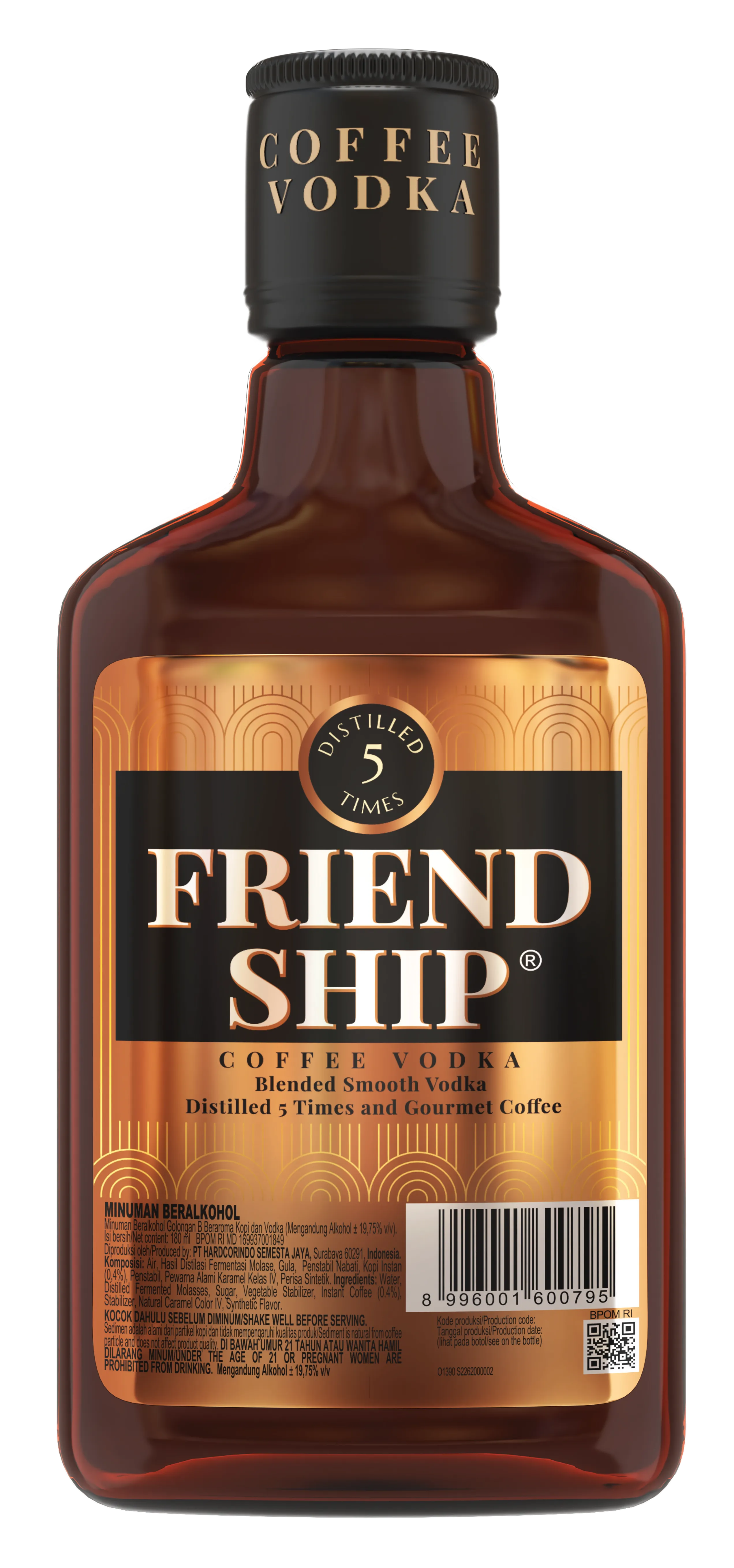 Friendship Vodka Coffee Vodka 180 ml